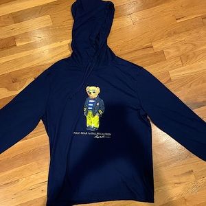 Men’s Ralph Lauren hooded long sleeve shirt